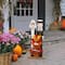 Glitzhome&#xAE; 36&#x22; Thanksgiving Pilgrim Couple Porch D&#xE9;cor